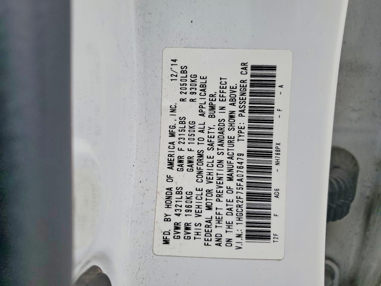 Honda Accord Ex