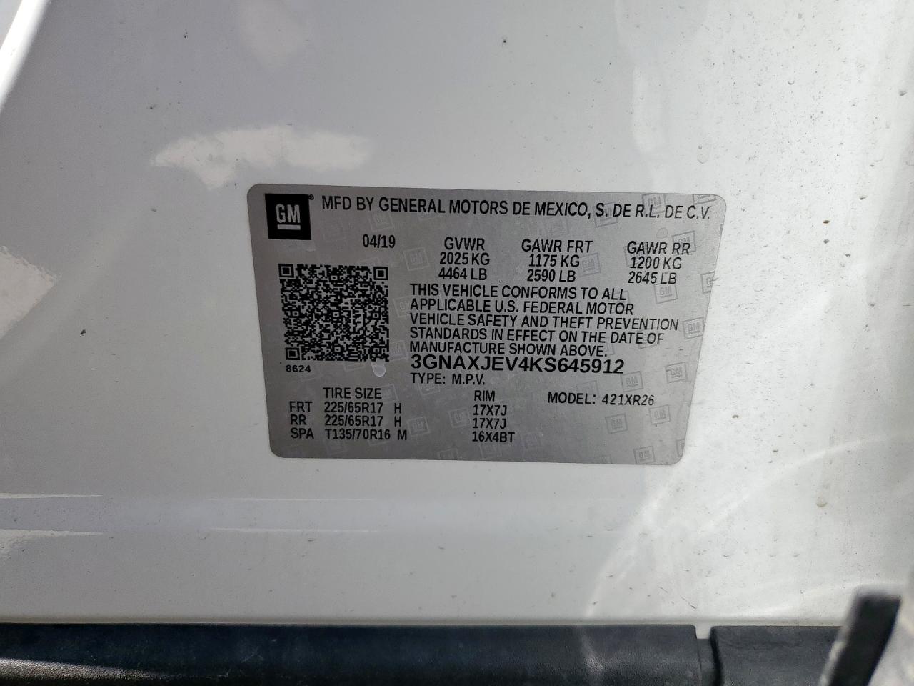 Chevrolet Equinox Lt
