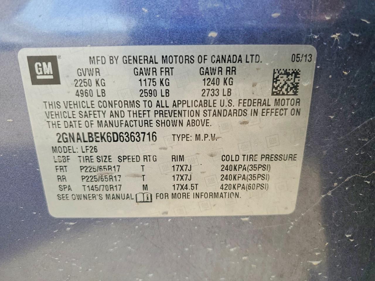 Chevrolet Equinox Ls