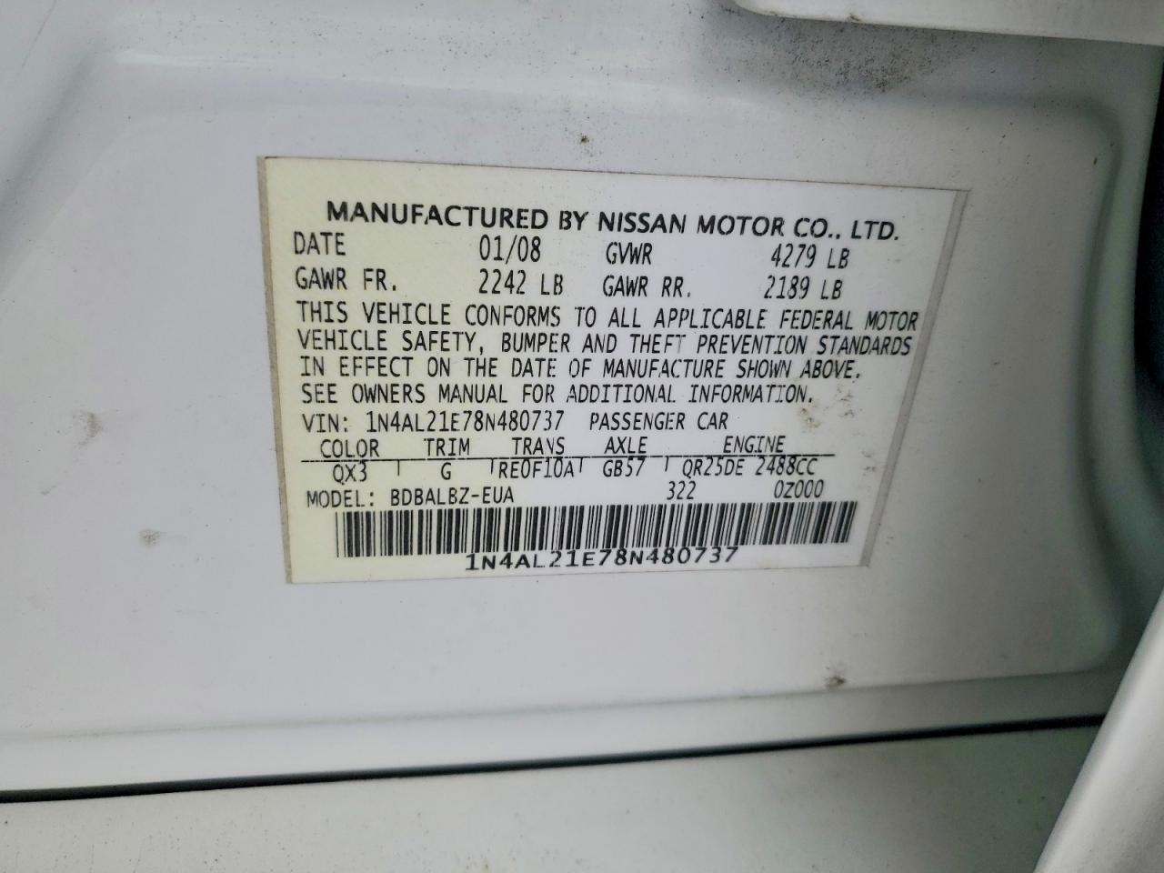 Nissan Altima 2.5