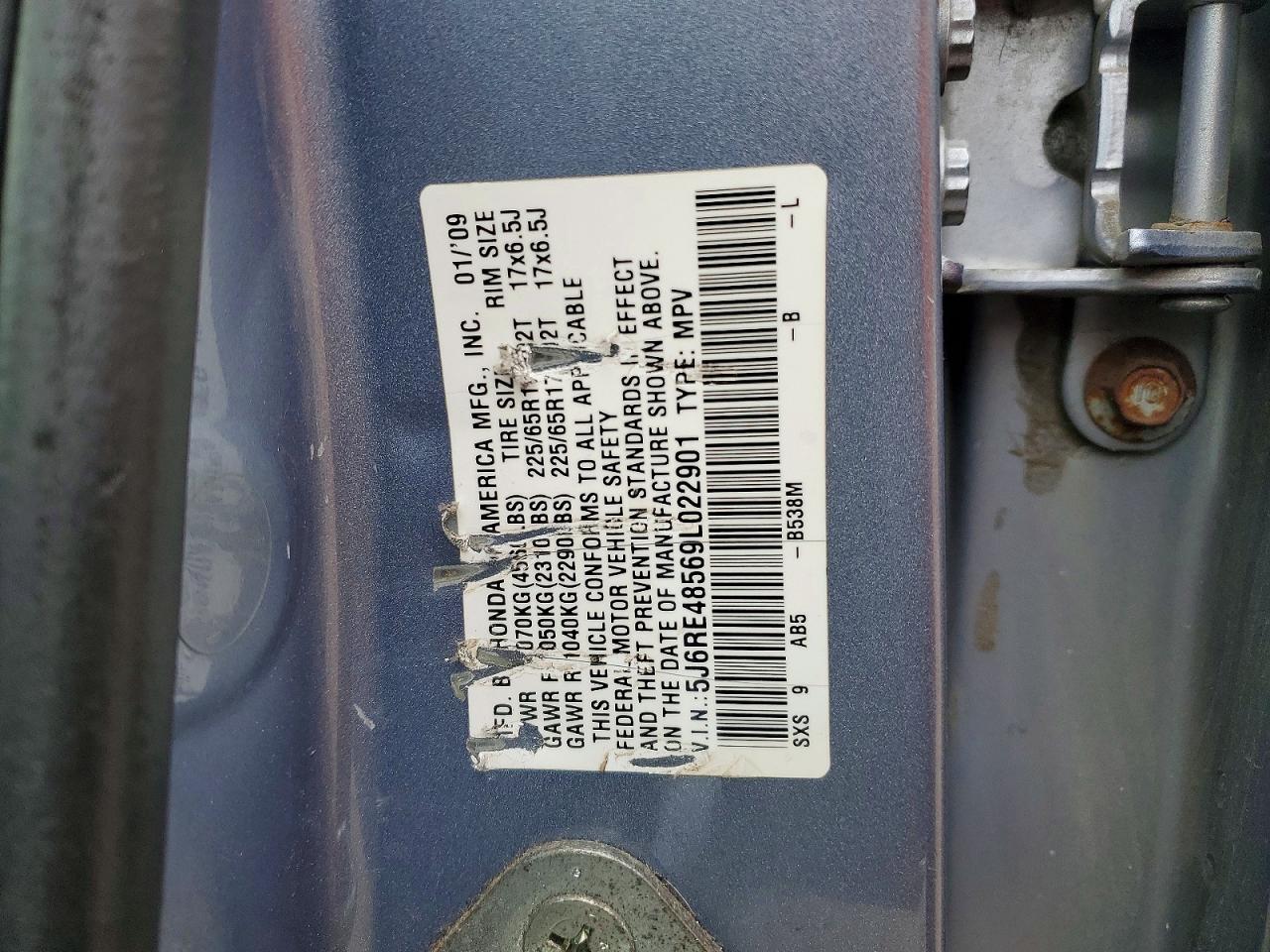 Honda Crv Ex