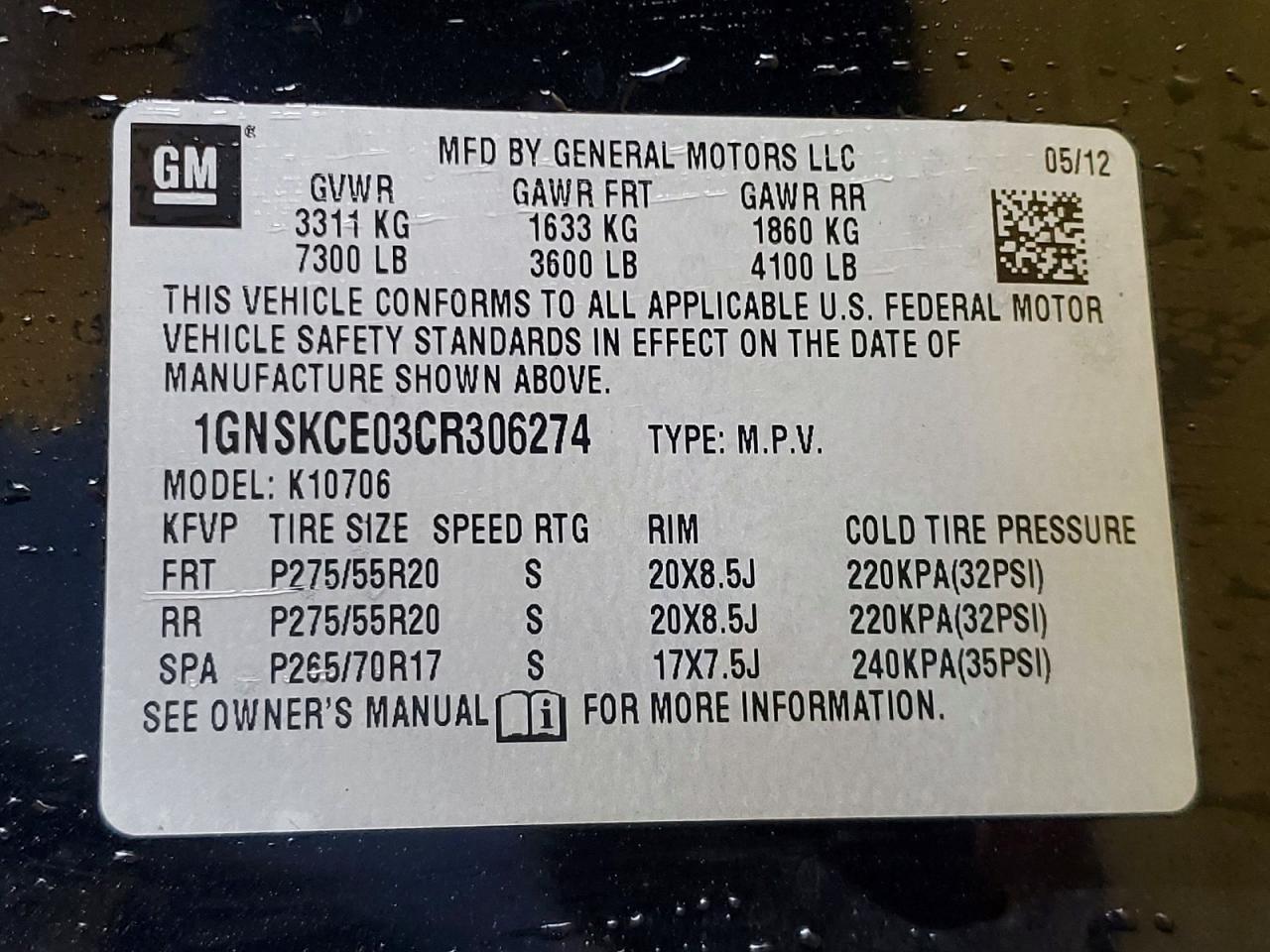 Chevrolet Tahoe K1500 Ltz