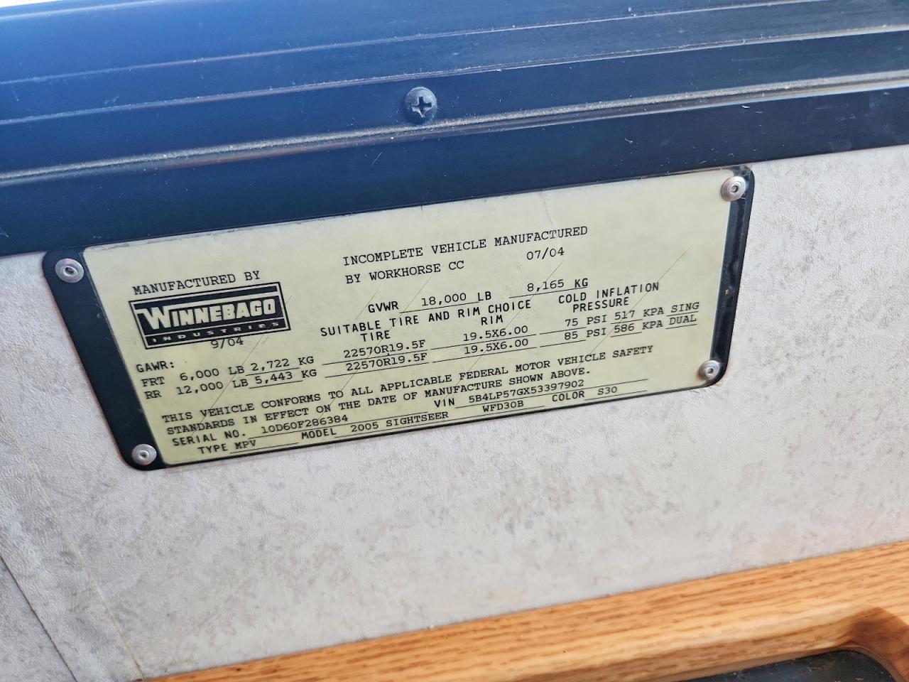 Winn Motorhome