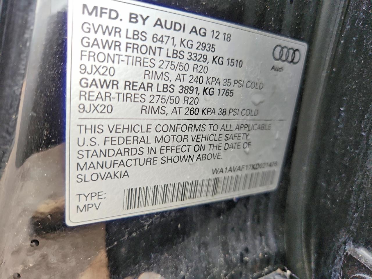 Audi Q8 Premium