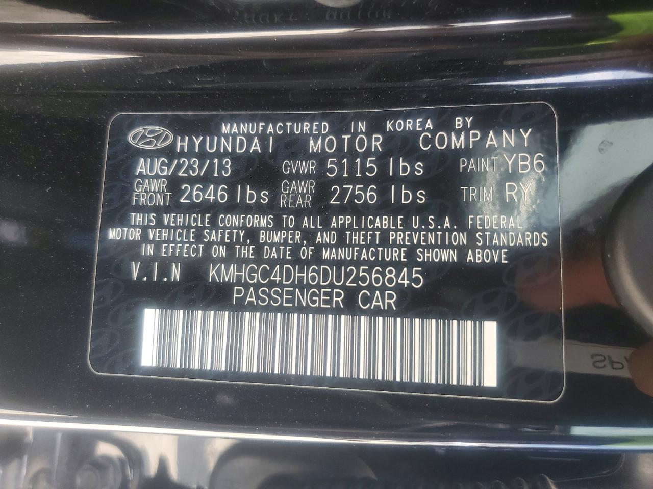 Hyundai Genesis 5.0l