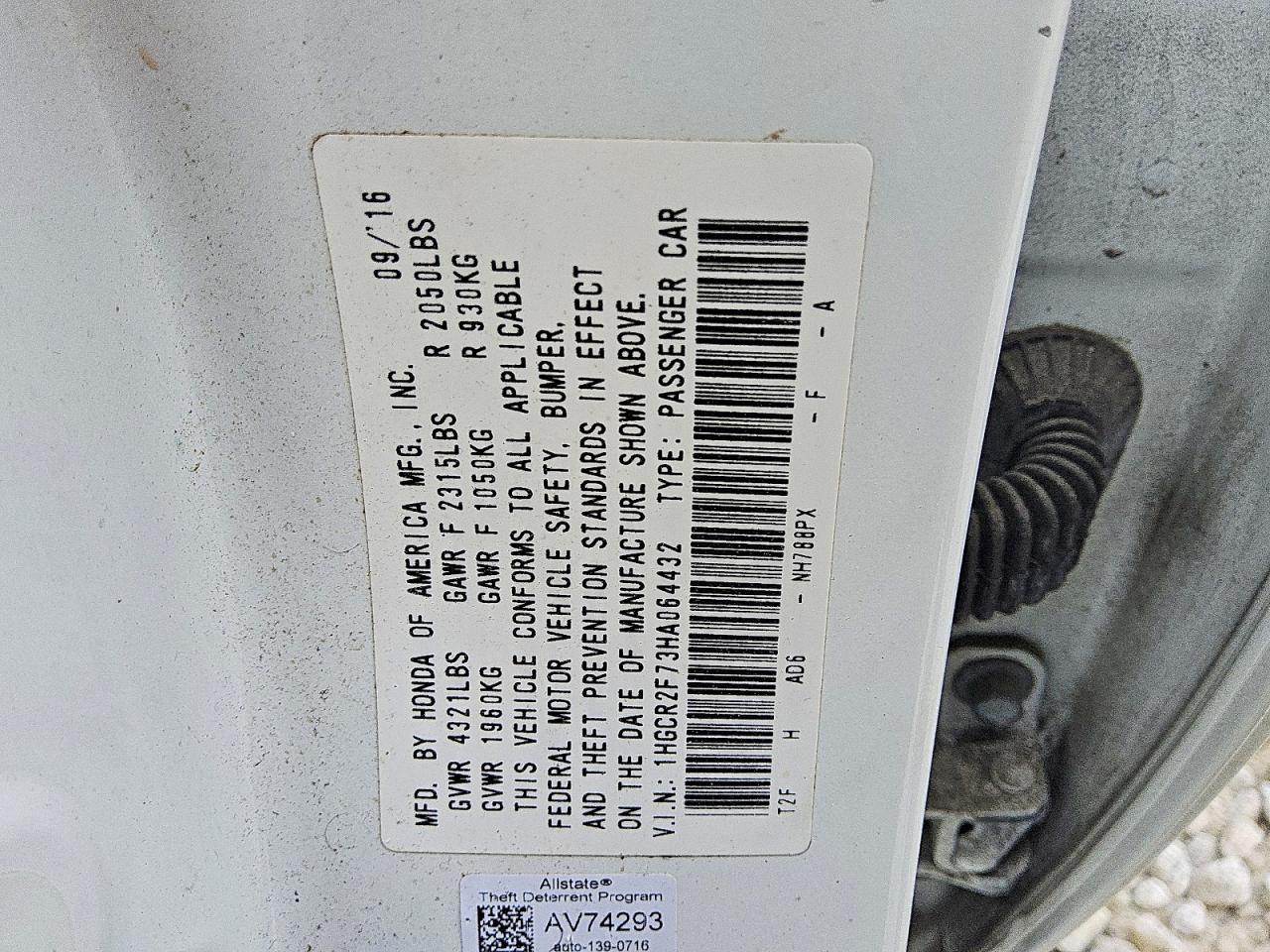 Honda Accord Ex