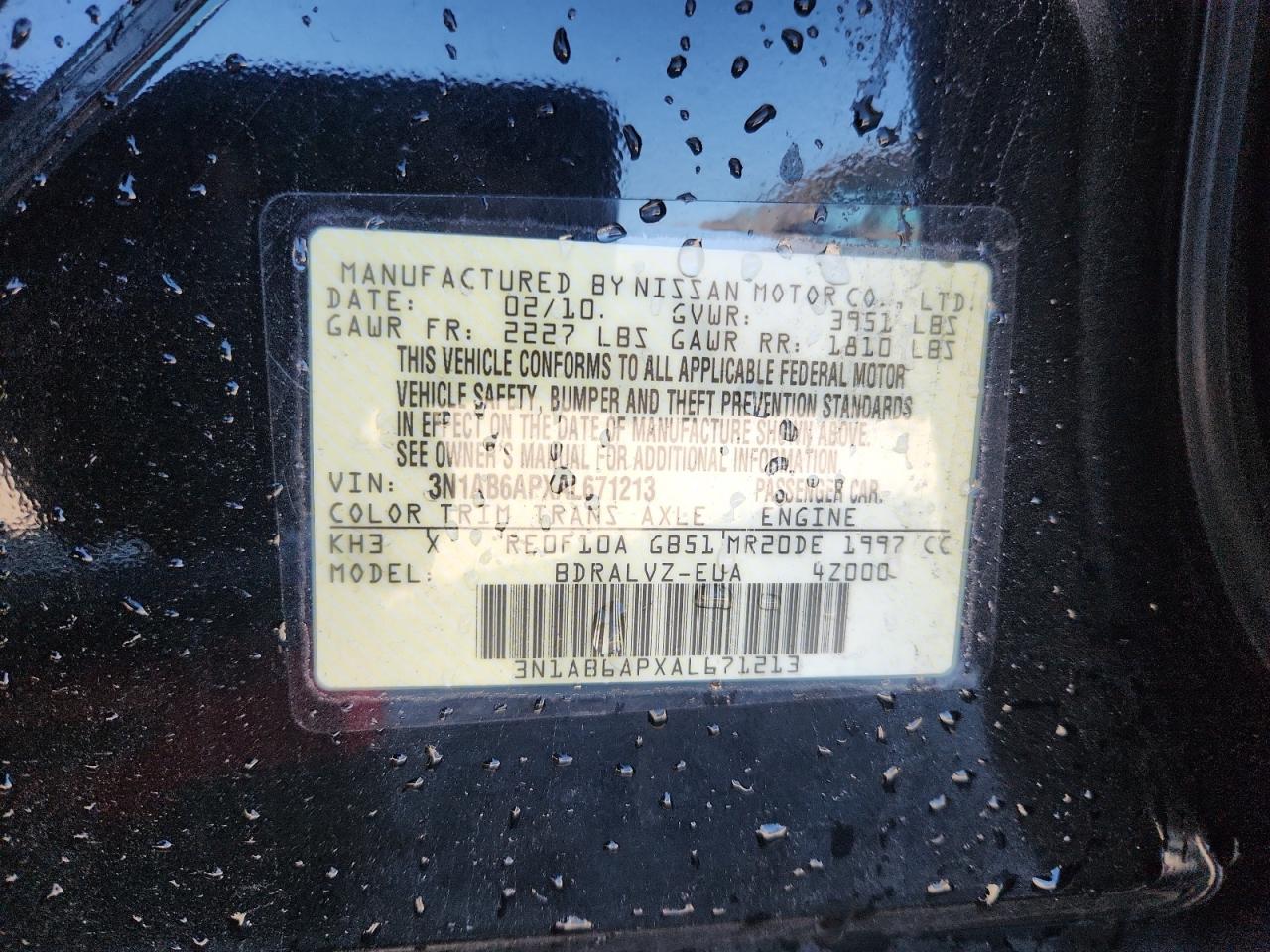 Nissan Sentra 2.0