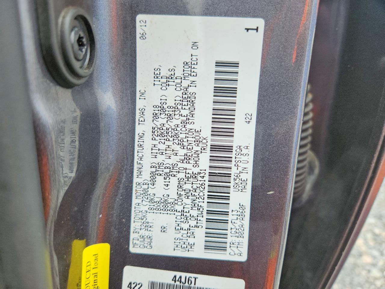 Toyota Tundra Crewmax Sr5