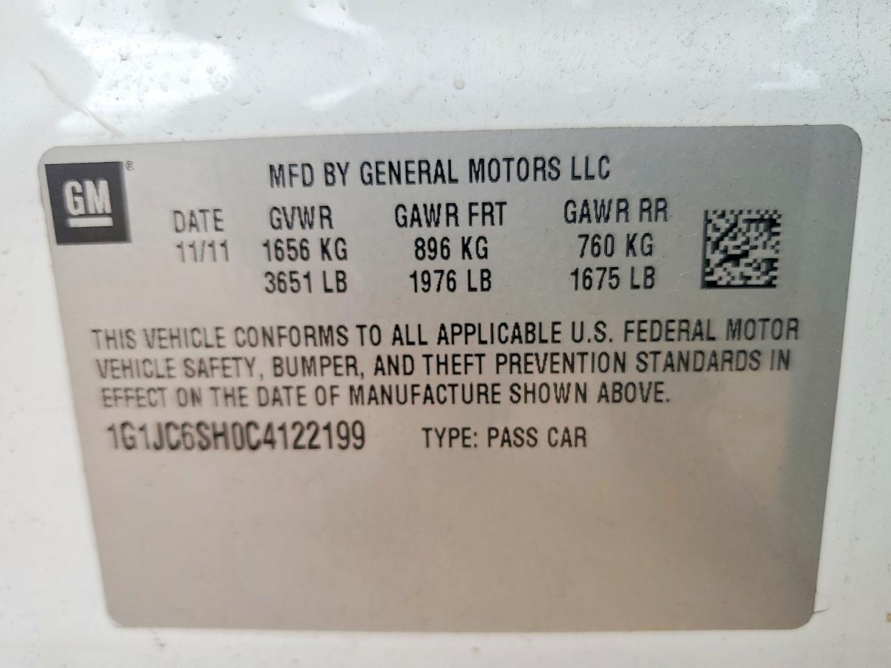 Chevrolet Sonic Lt