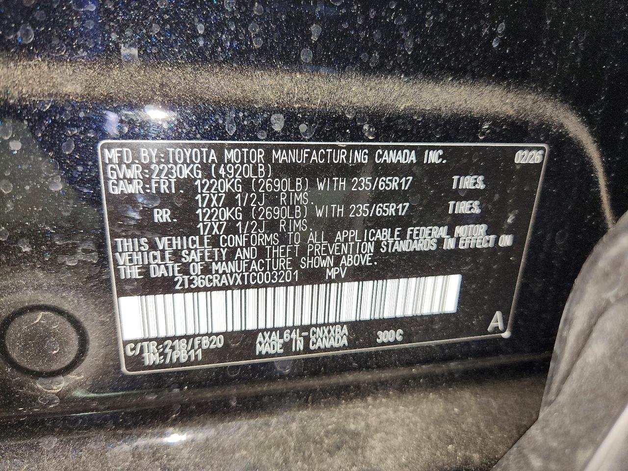 Toyota RAV4 Le
