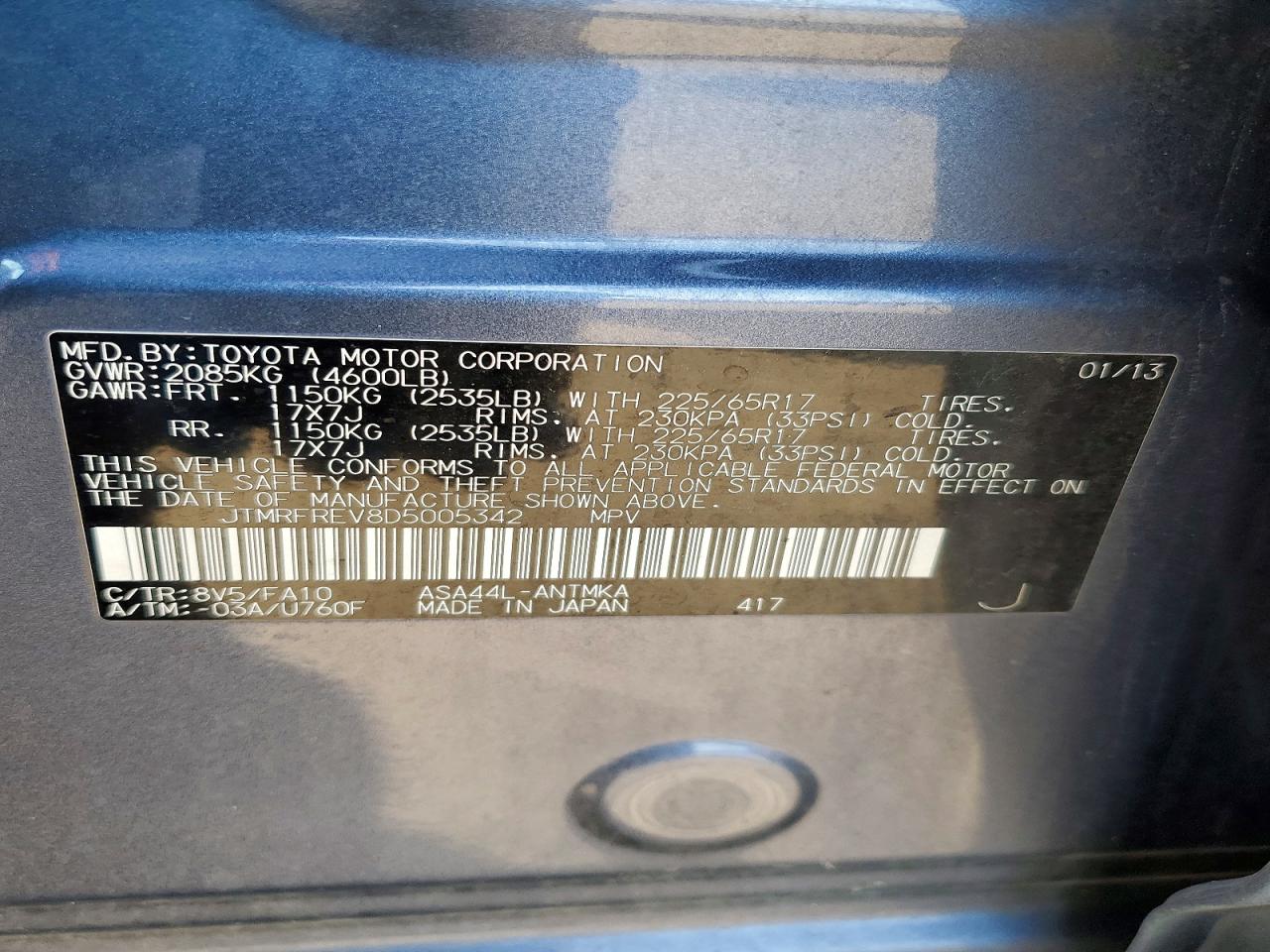 Toyota RAV4 Xle