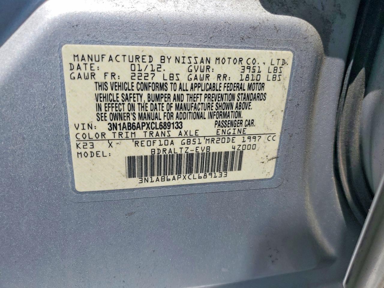 Nissan Sentra 2.0