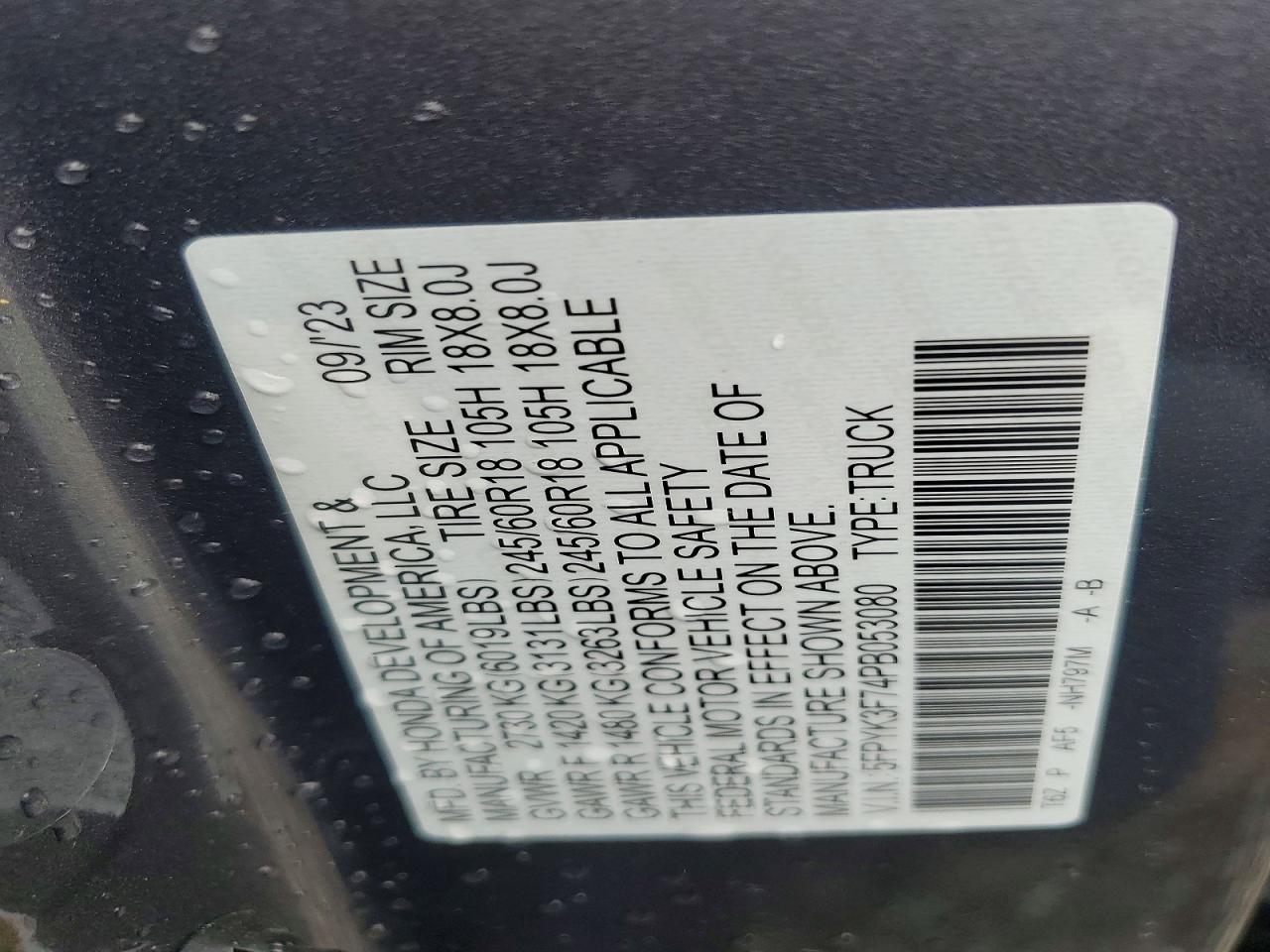 Honda Ridgeline Rtl-e