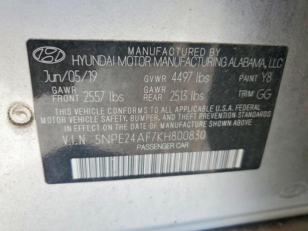 Hyundai SONATA Se
