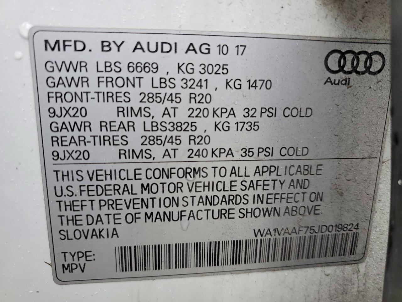 Audi Q7 Prestige