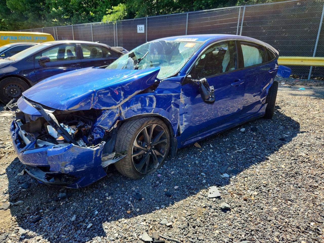 Salvage Honda Civic Image