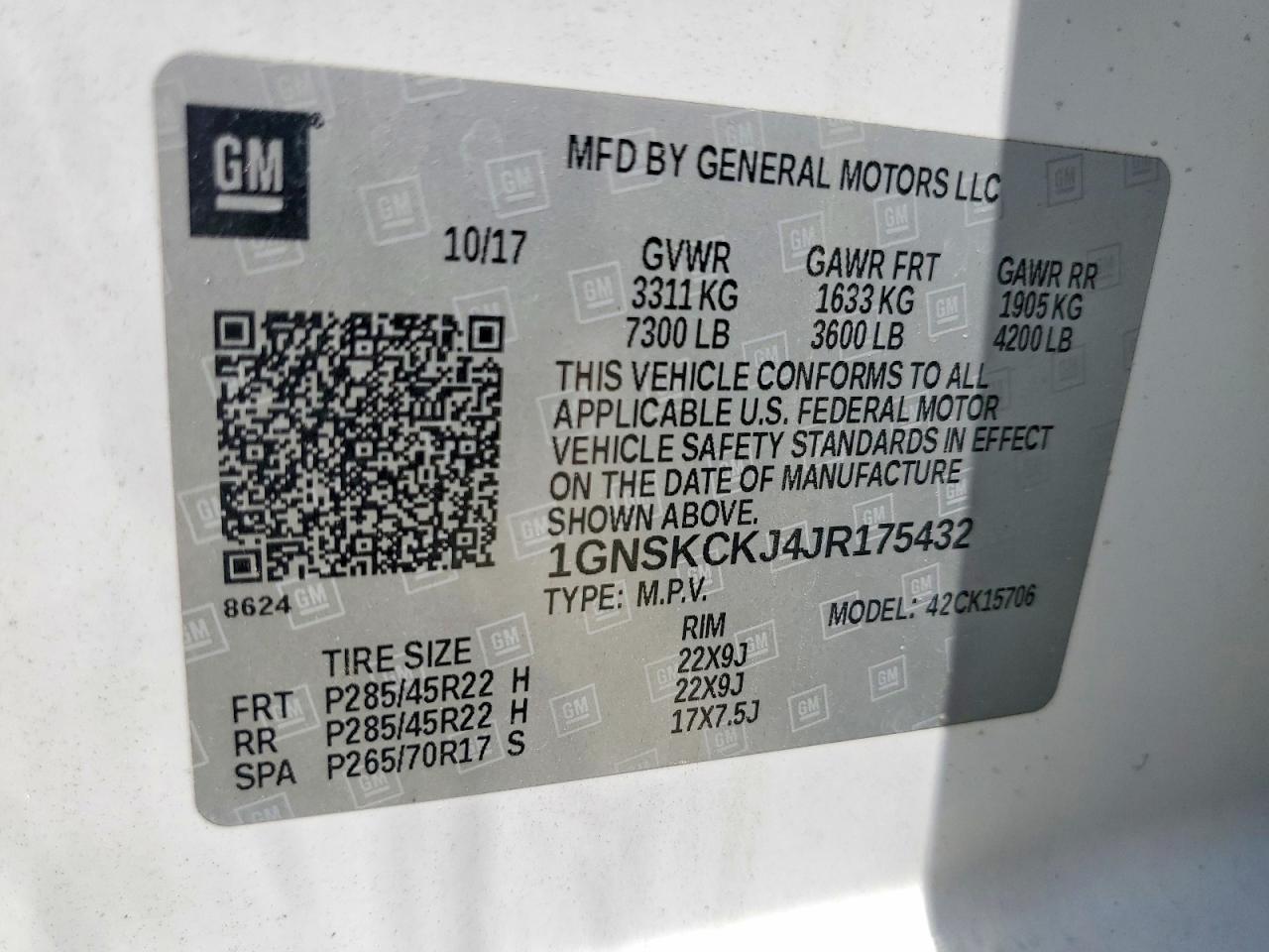 Chevrolet Tahoe K1500 Premier