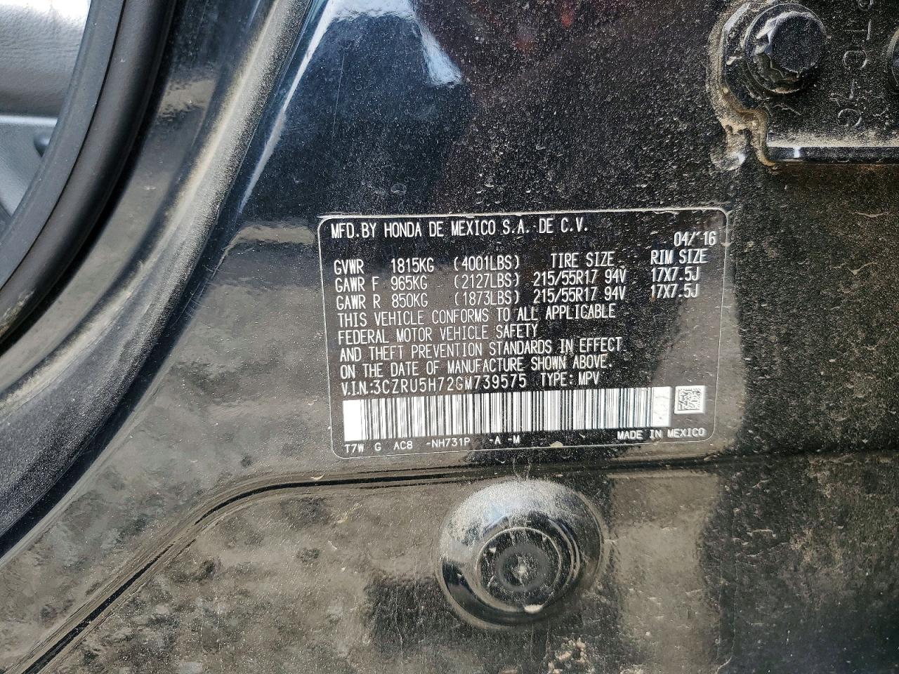 Honda HR-V Exl