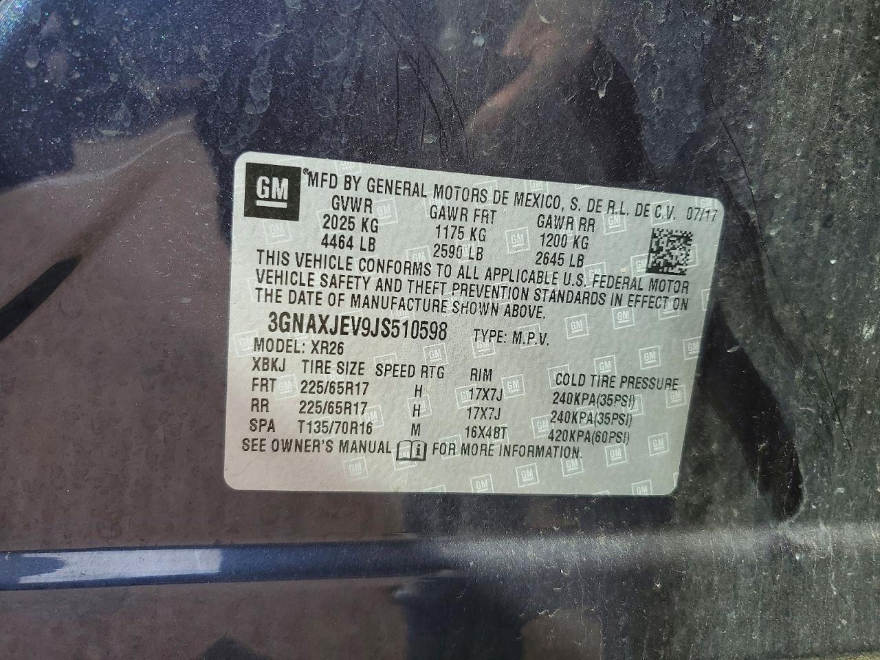 Chevrolet Equinox Lt