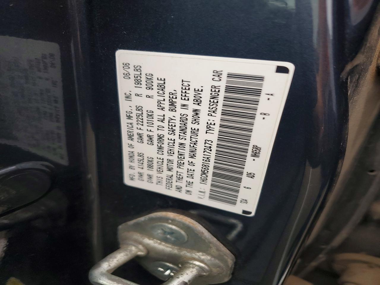 Honda Accord Ex