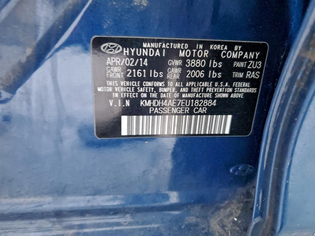 Hyundai ELANTRA Se