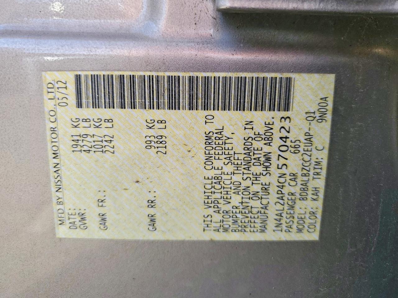 Nissan Altima 2.5