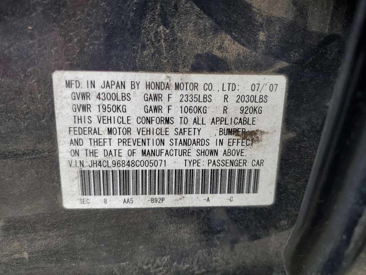 Acura TSX