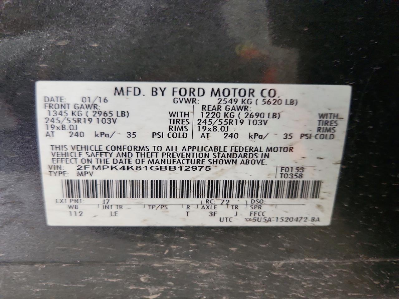 Ford Edge Titanium