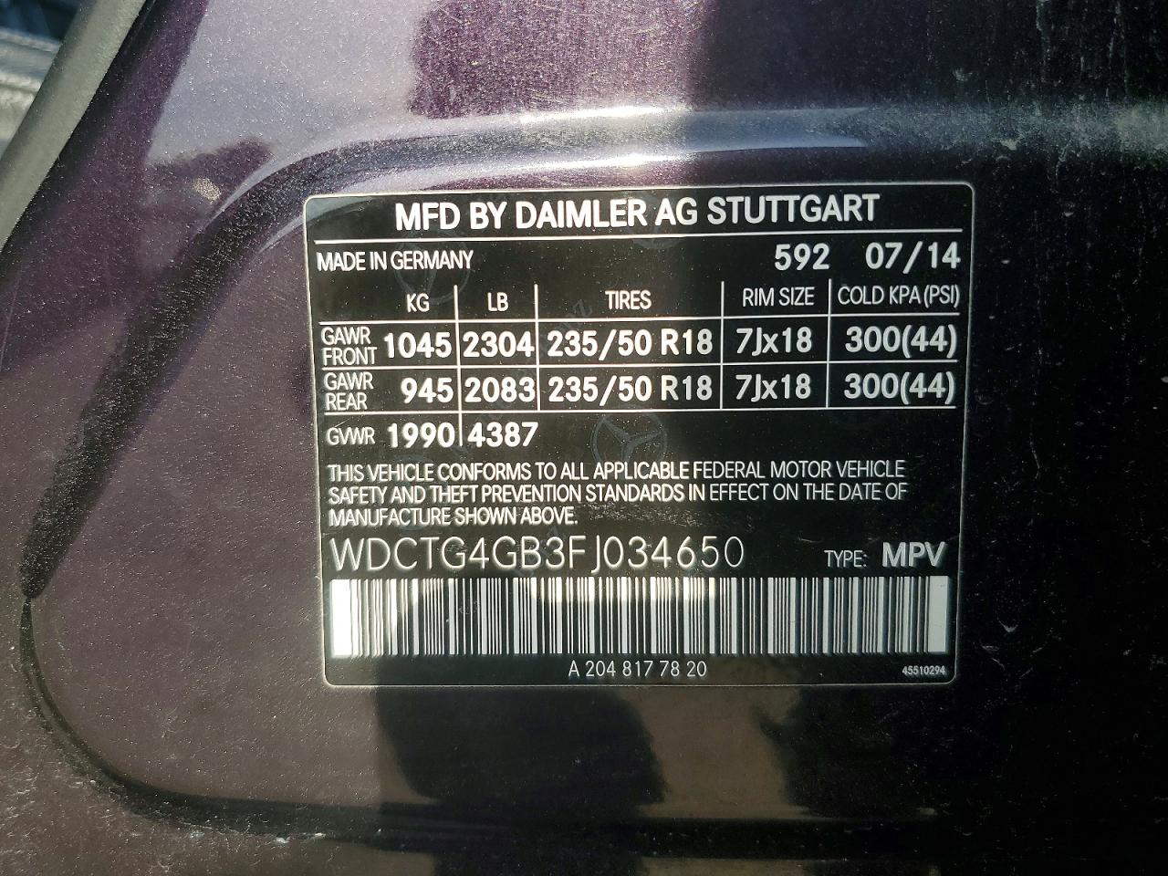 Mercedes-Benz GLA 250 4matic