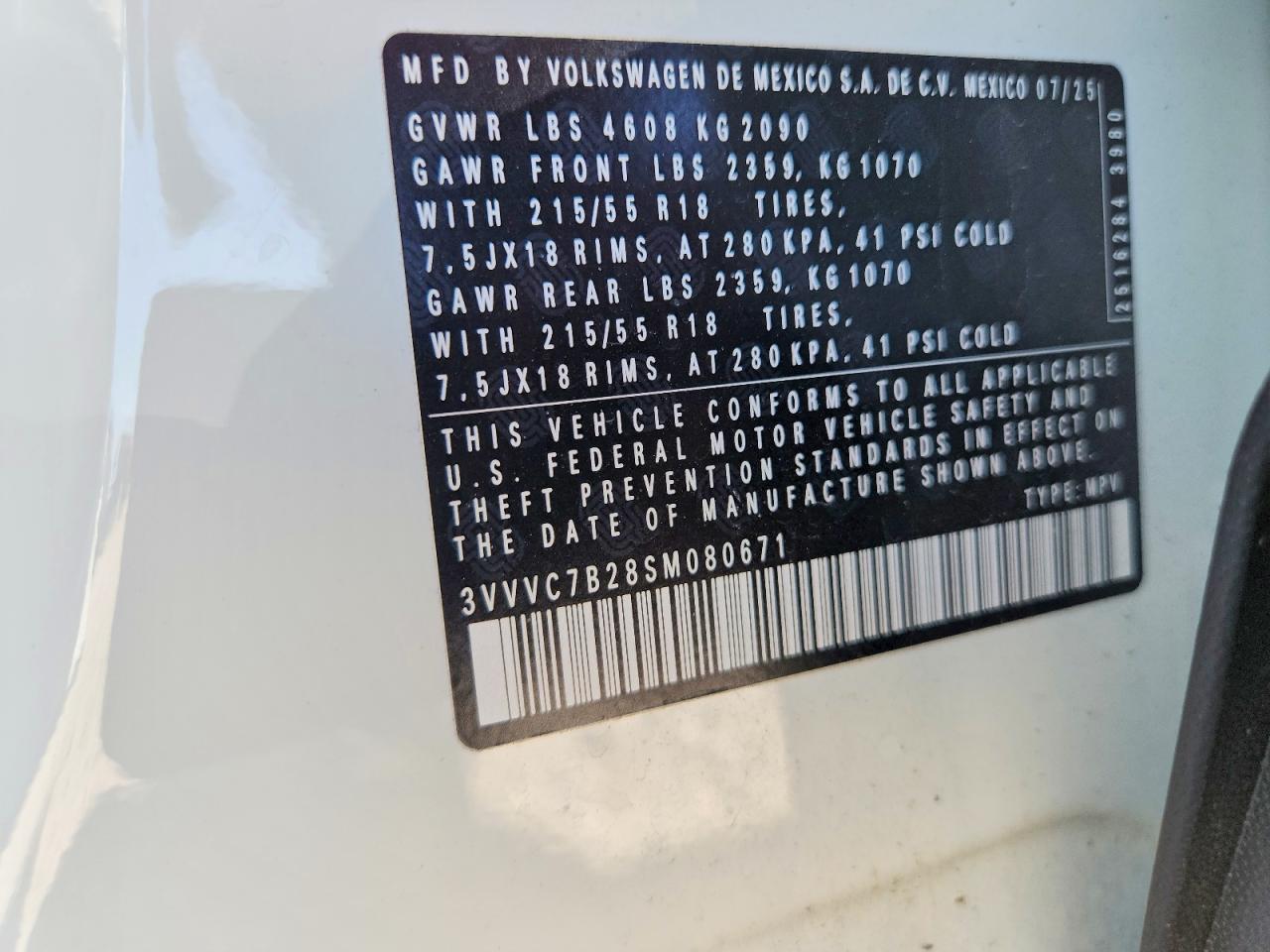 Volkswagen Taos Se