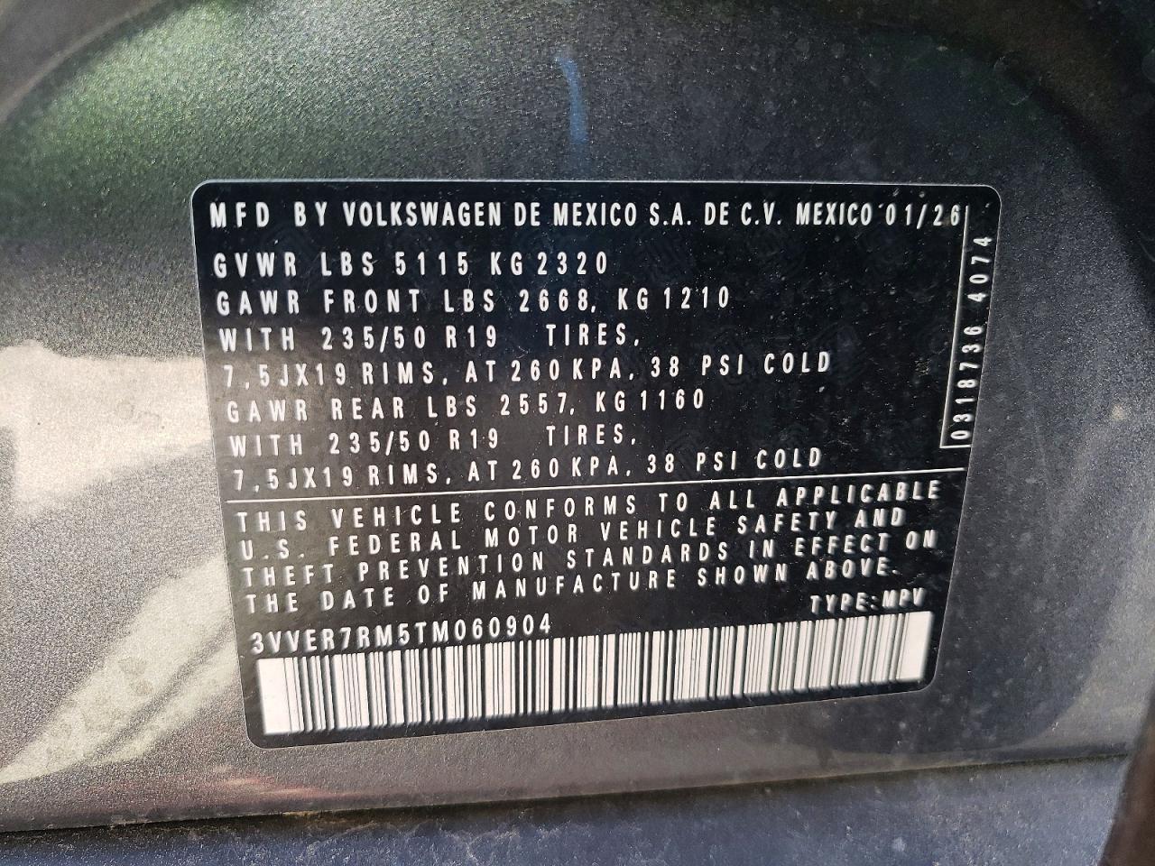 Volkswagen Tiguan Se