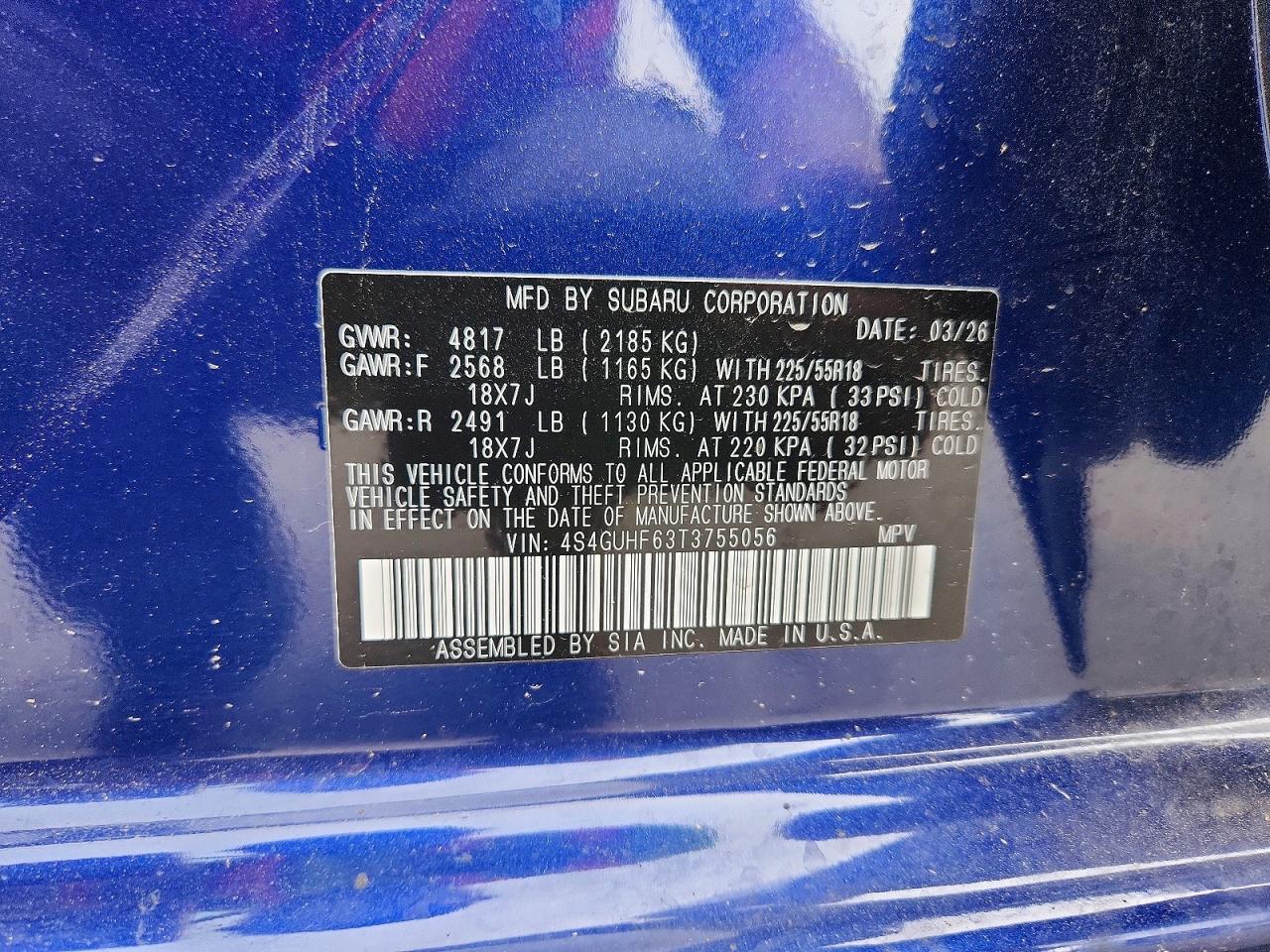Subaru Crosstrek Sport
