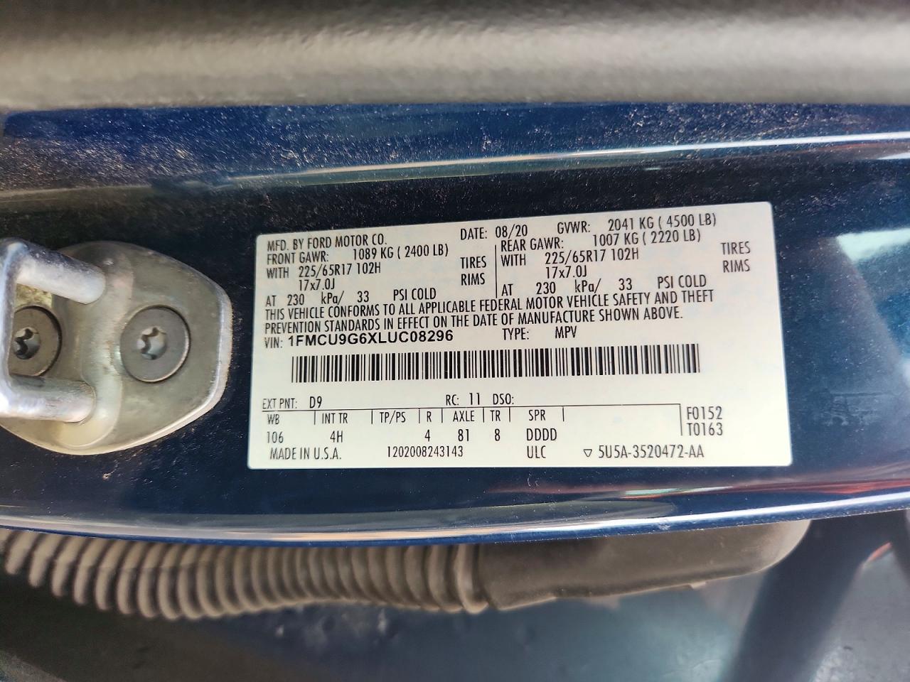 Ford Escape Se