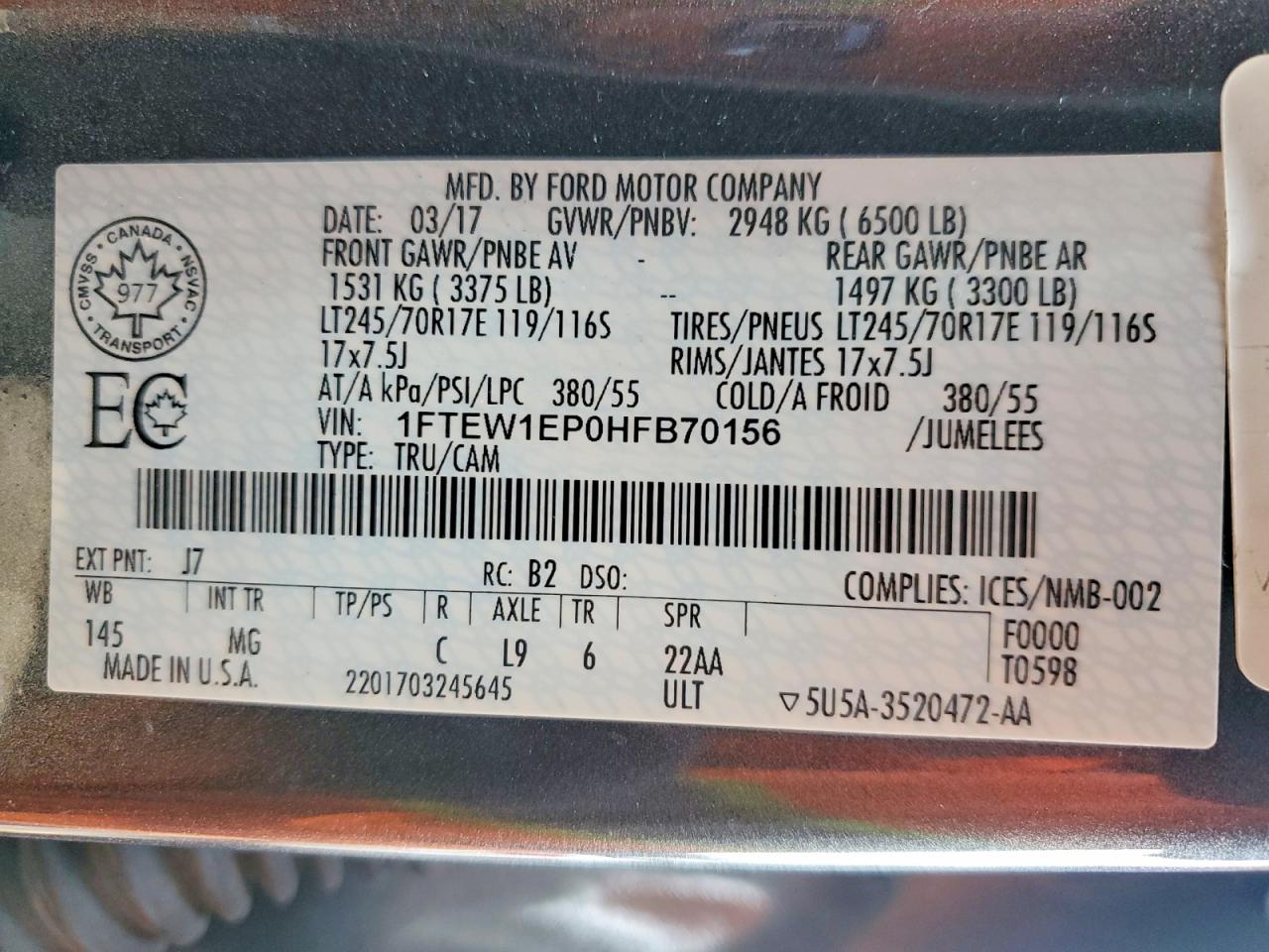 Ford F-150 Supercrew