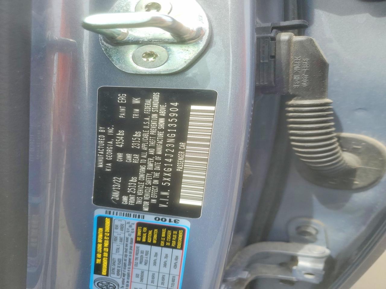 Kia K5 Lxs