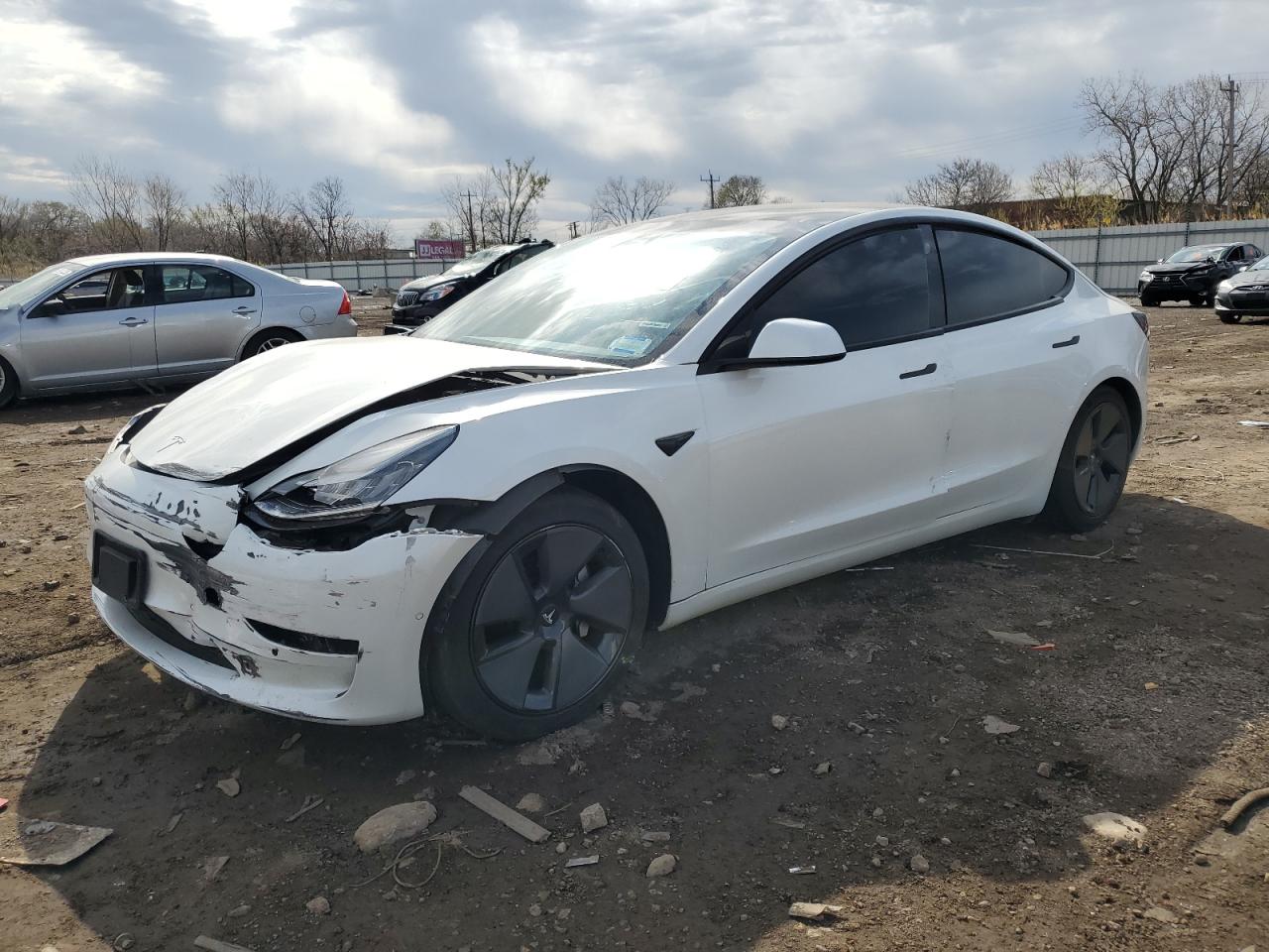 Salvage Tesla Model 3 Image