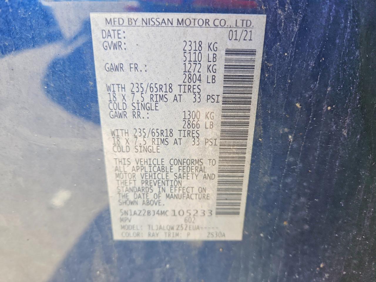 Nissan Murano Sv