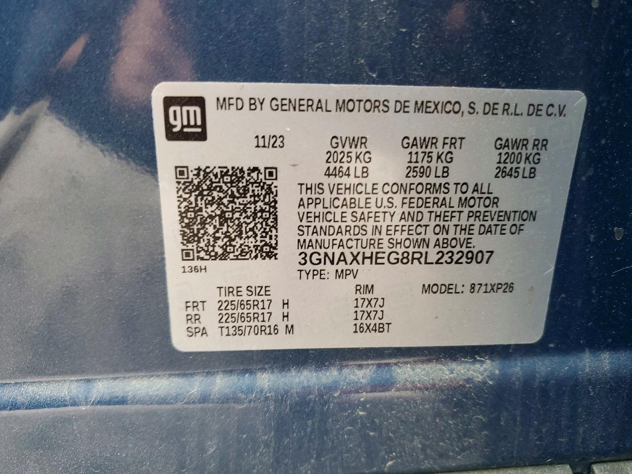 Chevrolet Equinox Ls