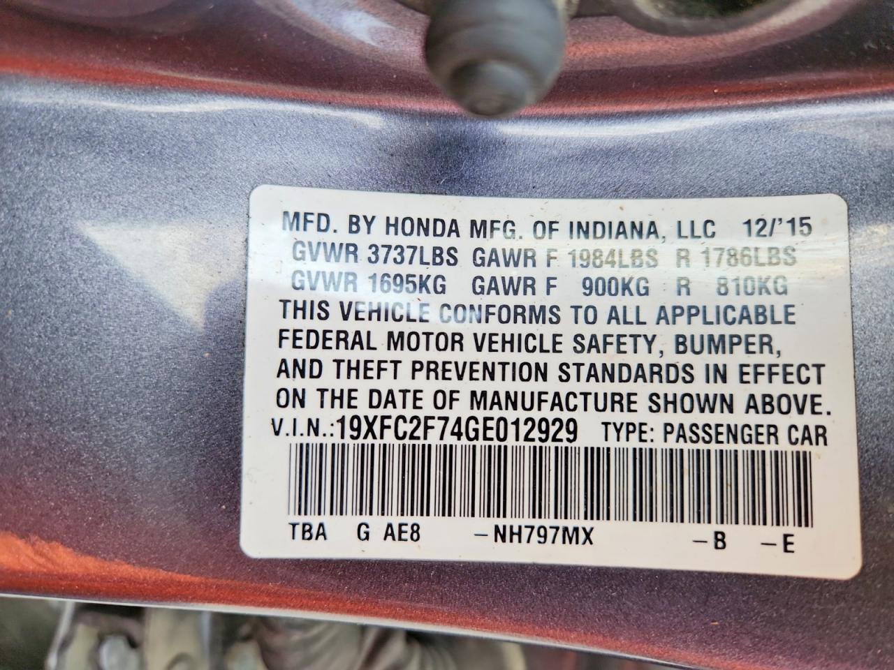 Honda Civic Ex