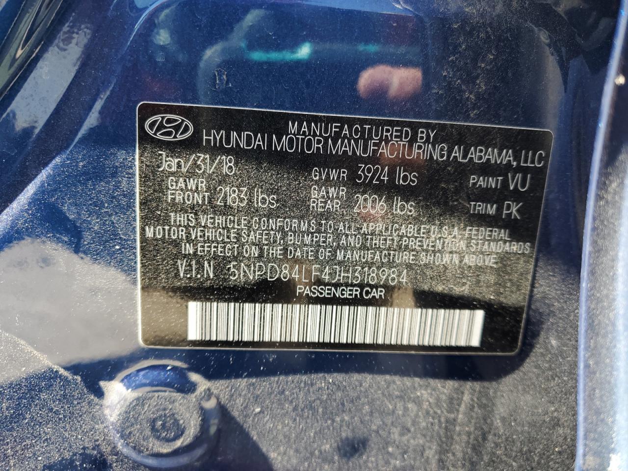 Hyundai ELANTRA Sel