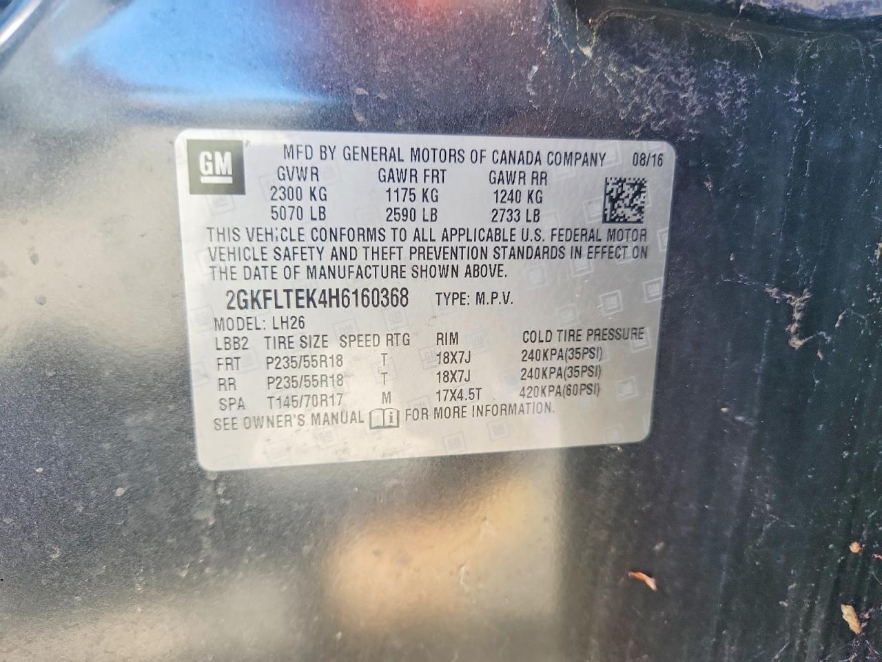 GMC Terrain Sle