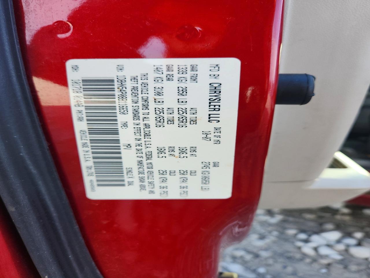 Dodge Caravan Sxt