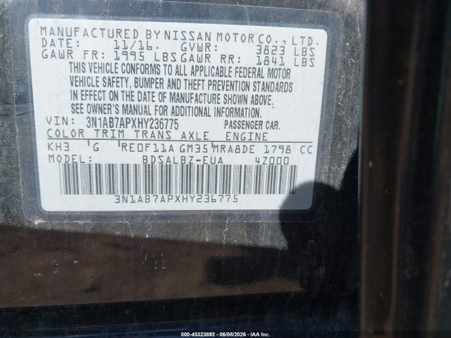 Nissan Sentra S