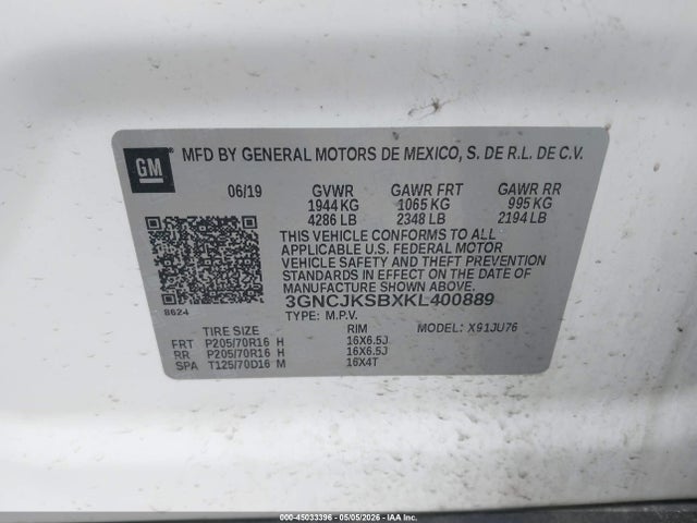 Chevrolet Trax Ls