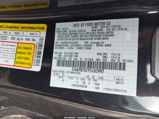 Ford Mustang Ecoboost Fastback