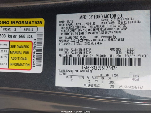 Ford Mustang Gt Premium