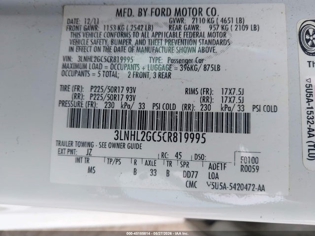 Lincoln MKZ