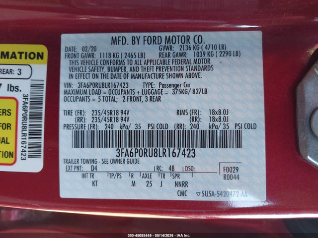 Ford Fusion Hybrid Titanium