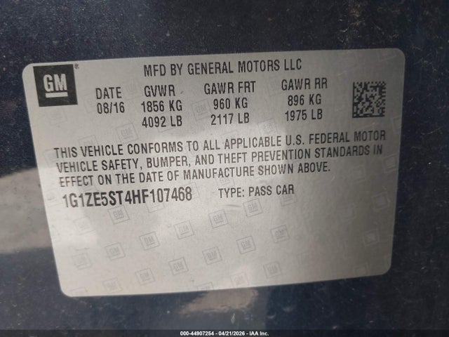 Chevrolet Malibu 1lt