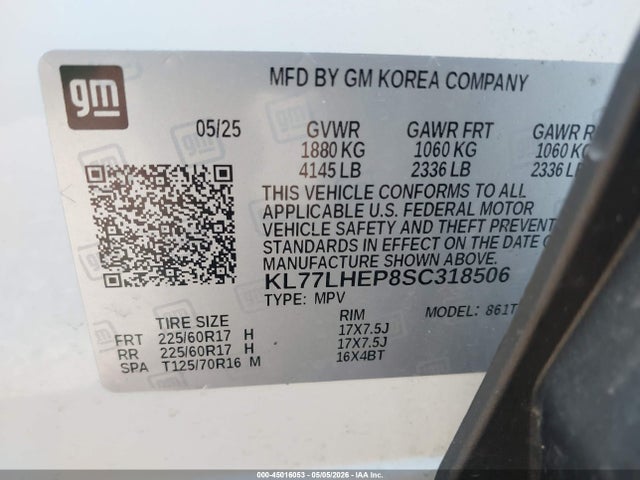 Chevrolet Trax Fwd Lt